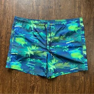 Sundek Men’s Vibrant Colors Palm Beach Swim Board Shorts Trucks Bath Suit Sz XL